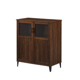 Hazle Cottage-Style Grooved Door Accent Cabinet