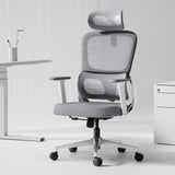 Office Chair, Ergonomic Office Chair with Adjustable Lumbar Support and Height, Comfortable