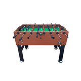 3-in-1 Multi Game Table (Brown) - Combo Game Table Set - Billiards, Air-Hockey