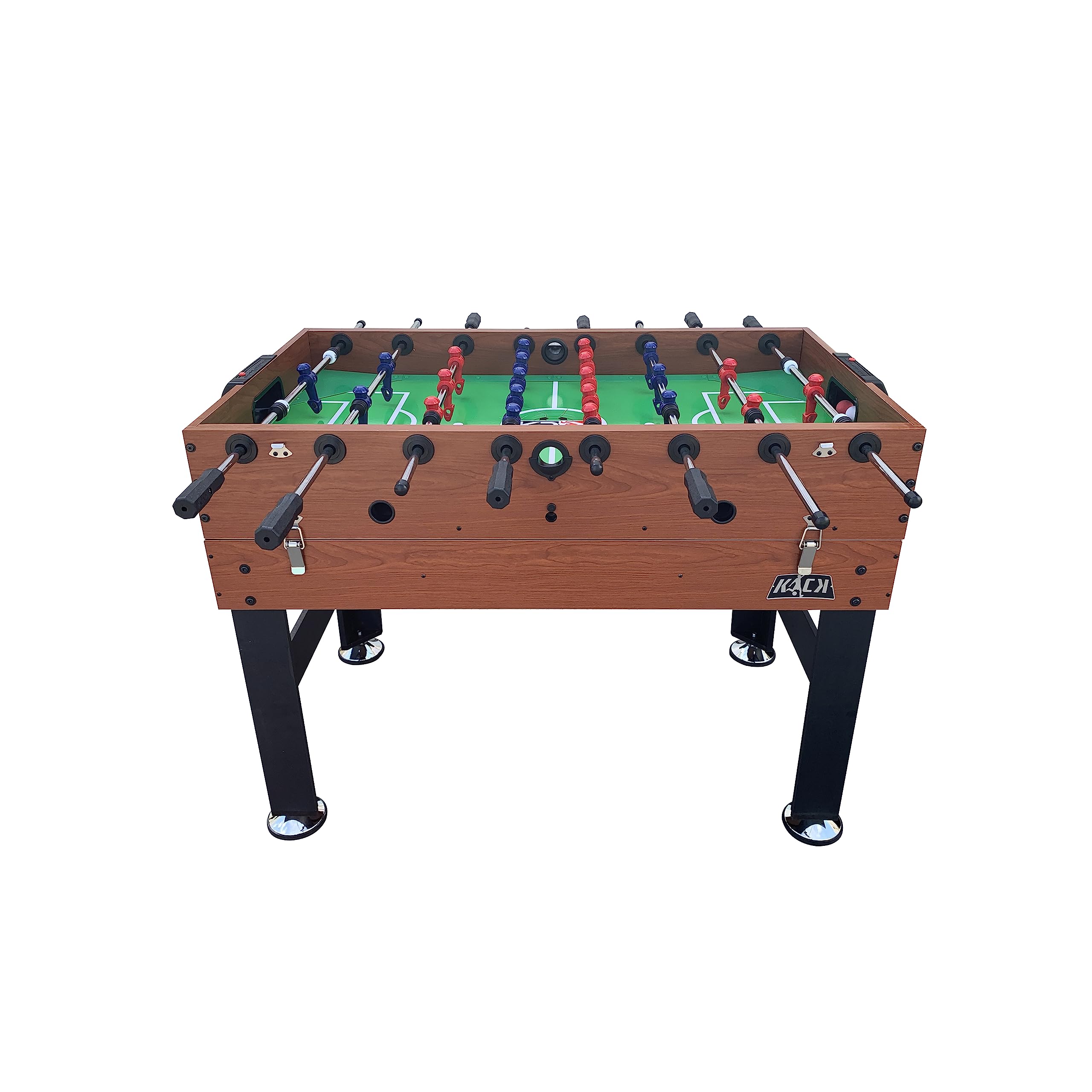 3-in-1 Multi Game Table (Brown) - Combo Game Table Set - Billiards, Air-Hockey