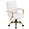 Mid-Back Executive Office Chair with Lumbar Support