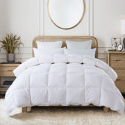 Down Comforter-Ultra-Soft Bedding Comforter 750 Fill Power All Season Duvet Insert