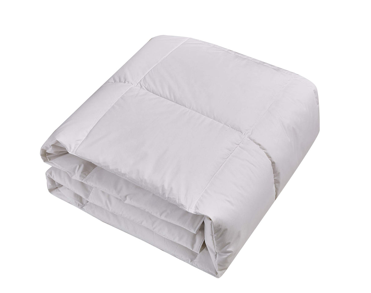 Extra Warmth White Down Fiber Comforters, Full/Queen