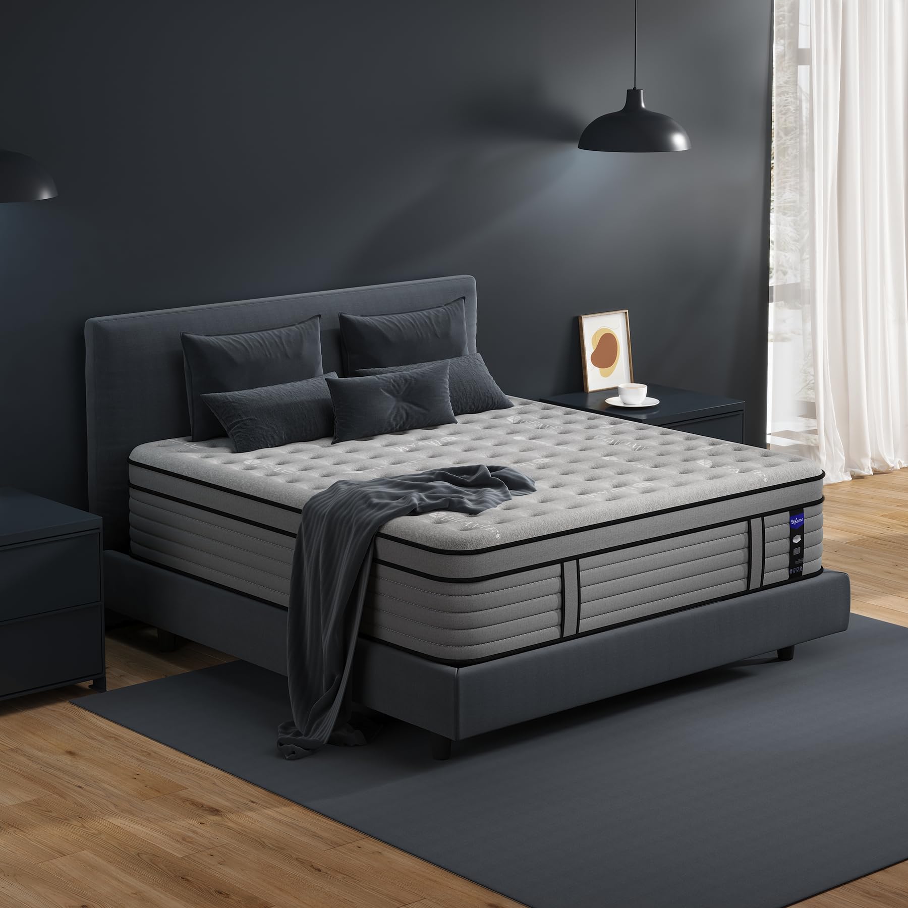 Queen Size Mattress, 14 Inch Hybrid Queen Mattress