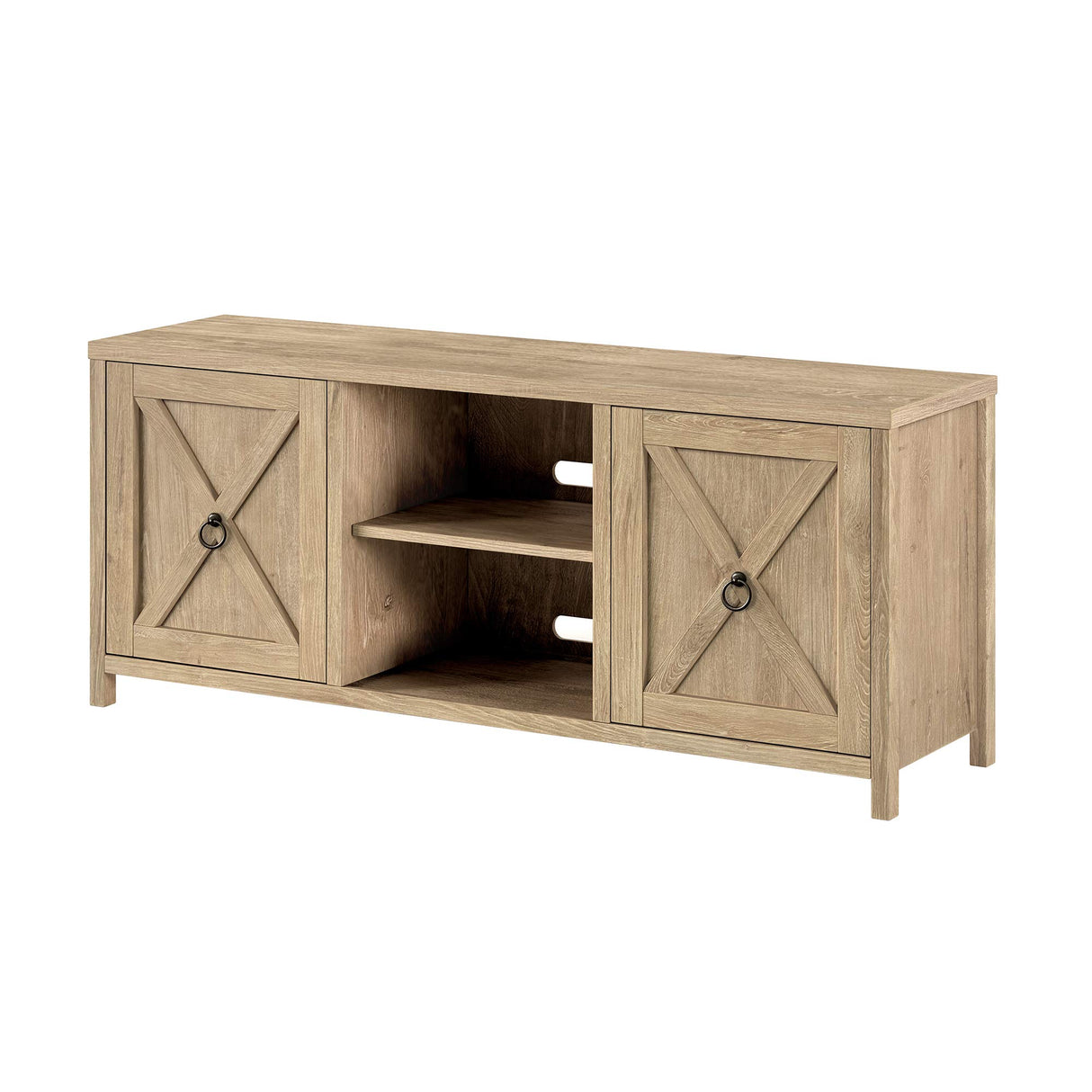 Granger TV Stand, 58" Wide, Brown