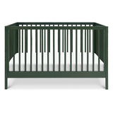 Birdie 3-in-1 Convertible Crib, Forest Green, Easy Assemble,