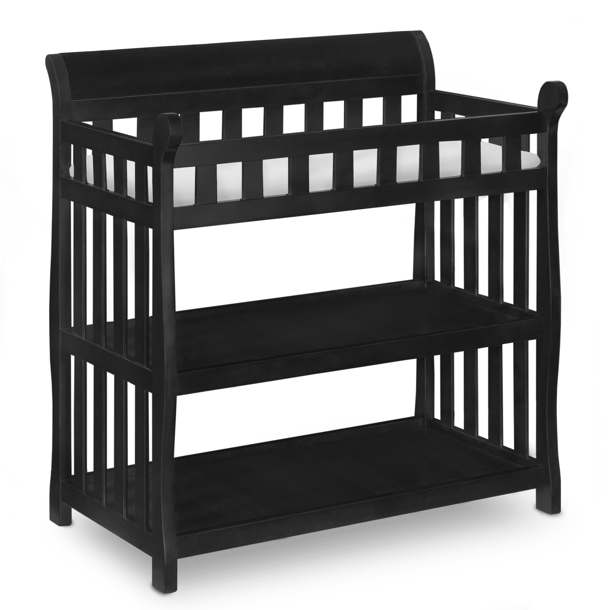 Eclipse Changing Table, Ebony Black