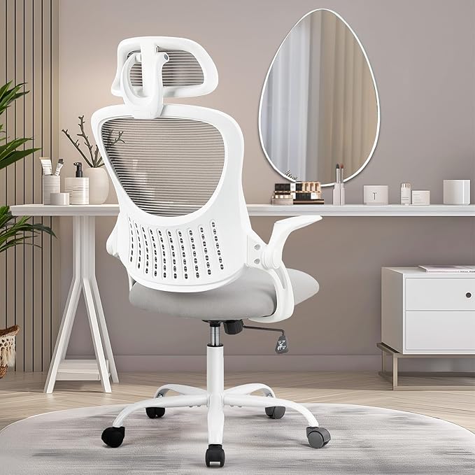 Office Computer Desk Chair, Ergonomic High-Back Mesh Rolling Work Task Chairs