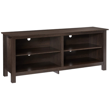 TV Stand Storage Media Console for TV's up to 65 Inches 58" with 4 Storage Shelves