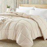 Lightweight Twin Comforter - Grey Down Alternative Comforters Twin Size Bed,