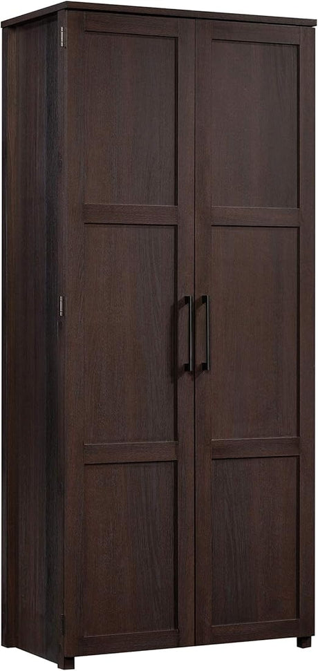 HomePlus Storage Pantry cabinets, L: 30.71" x W: 17.21" x H: 68.82", Lintel Oak finish