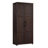 HomePlus Storage Pantry Cabinet, L: 30.71" x W: 17.21" x H: 68.82", Dakota Oak finish