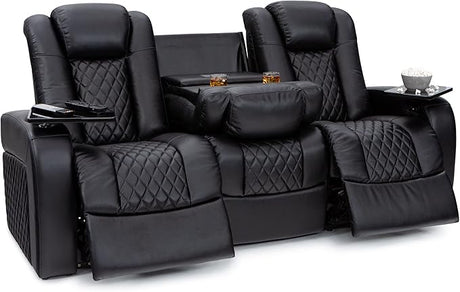 Aeris Sofa, Living Room, Leather Gel, Powered Headrest, Power Recline