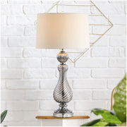 JYL2063A Murano 32" Swirled Crystal/Glass LED Table Lamp Classic Glam