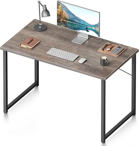 Coleshome 40 Inch Computer Desk, Modern Simple Style Desk for Home Office, Study Student Writing Desk, Vintage