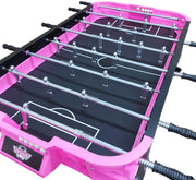 Champion X Pink Professional Foosball Table Adult Size - Game Tables for Adults