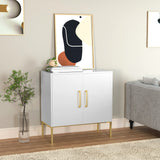 Buffet Sideboard Cabinet with Storage, Modern Wooden Free Standing Cabinet