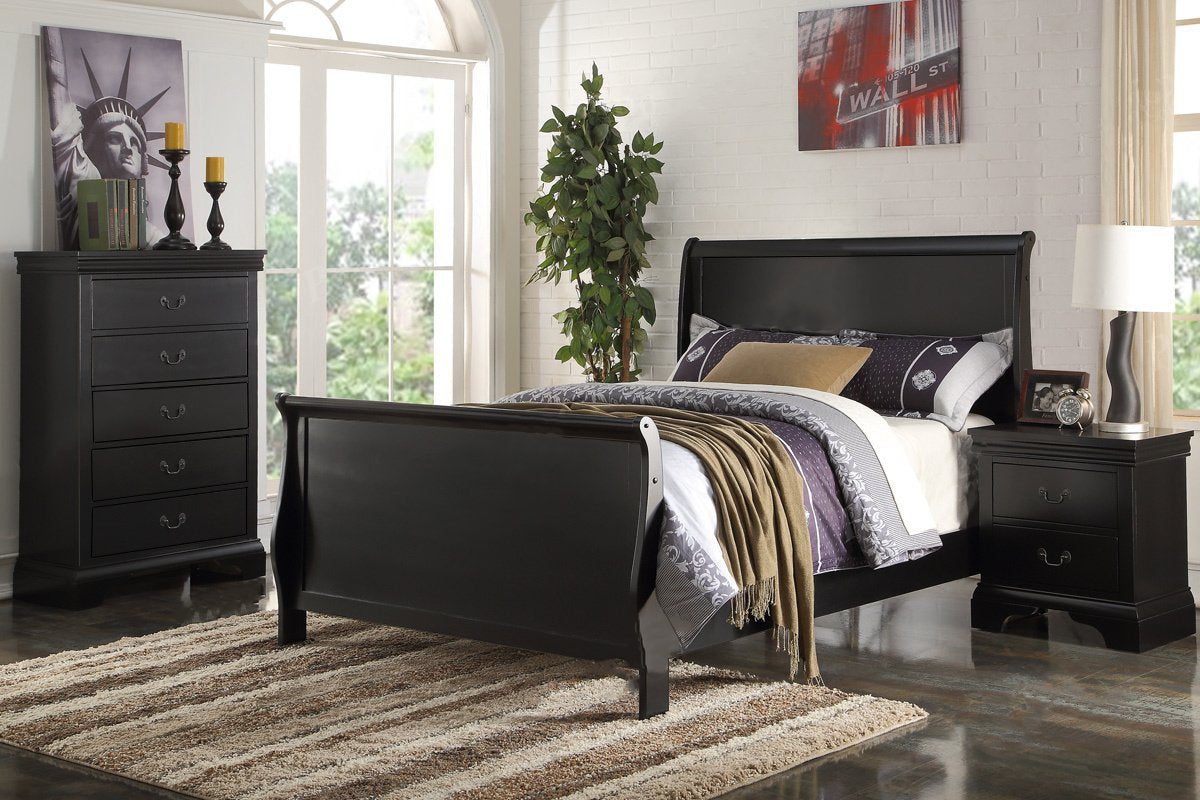 Poundex Twin Bed, Multi