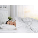 Goose Down White Comforter - Made in USA - 100% Egyptian Cotton Cover