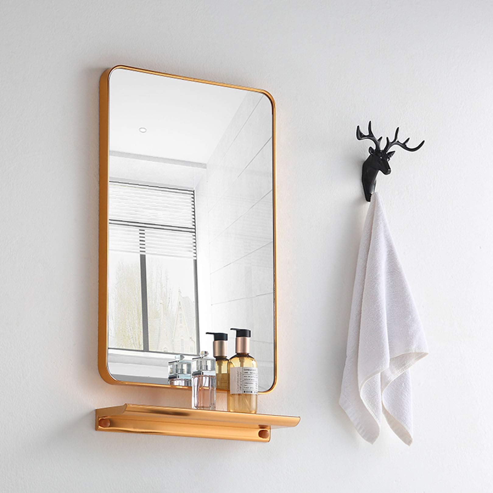 Mirror Bathroom Mirror Bathroom Mirror Wall Hanging Decorative Mirror Toilet Mirror