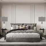 Modern Table Lamps Set of 2 with USB Ports