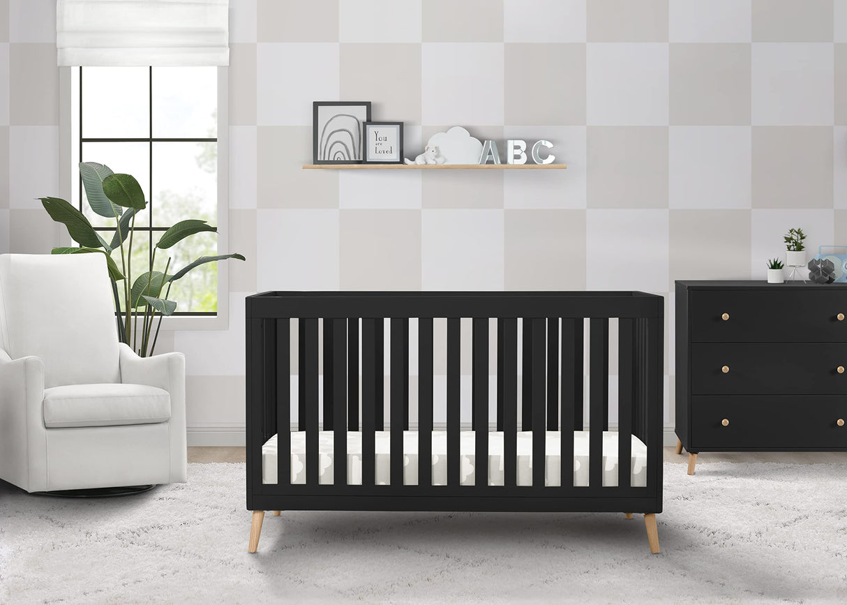 4-in-1 Convertible Baby Crib