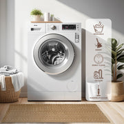 Washable Area Rug 5x7 ft,Rubber Backed Non Slip Neutral Rugs for Living Room,Office Rugs,Hand Braided Bedroom Rug,Faux Jute Rug,Indoor Floor Solid Carpets for Dining,Light Brown