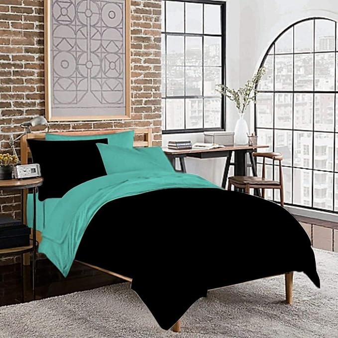 Multiple Sizes & Colors-Luxury Goose Down 800-Thread-Count 1 Piece Alternative