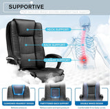 Office Chair, Executive Office Chair Height Adjustable PU Leather Computer Chair,