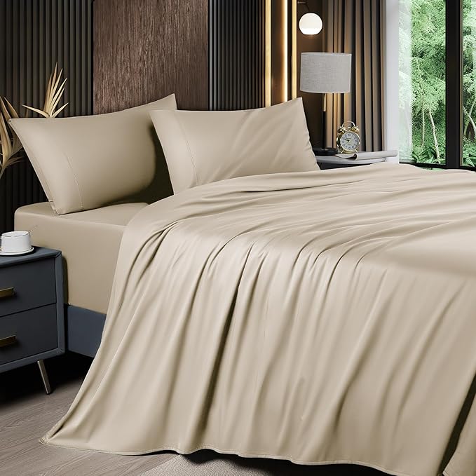 6 Piece Queen Sheet Sets, Cooling Sheets