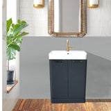 Small Bathroom Vanity with Sink – Bathroom Sink Cabinet, Single Sink Bathroom Vanity