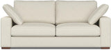 Charlie Sofa in 100% Recycled Polyester Tightly Woven Performance Fabric, Pebble Grey,