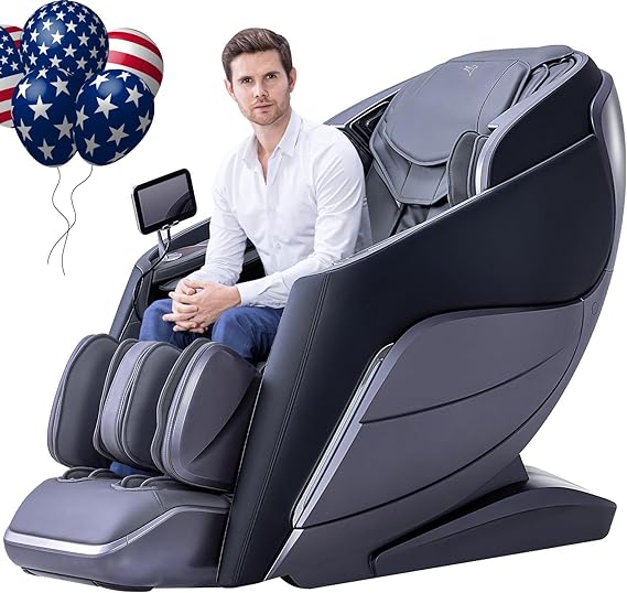 A710 4D Massage Chair, Named Alfine, Full Body Shiatsu Zero Gravity Recliner