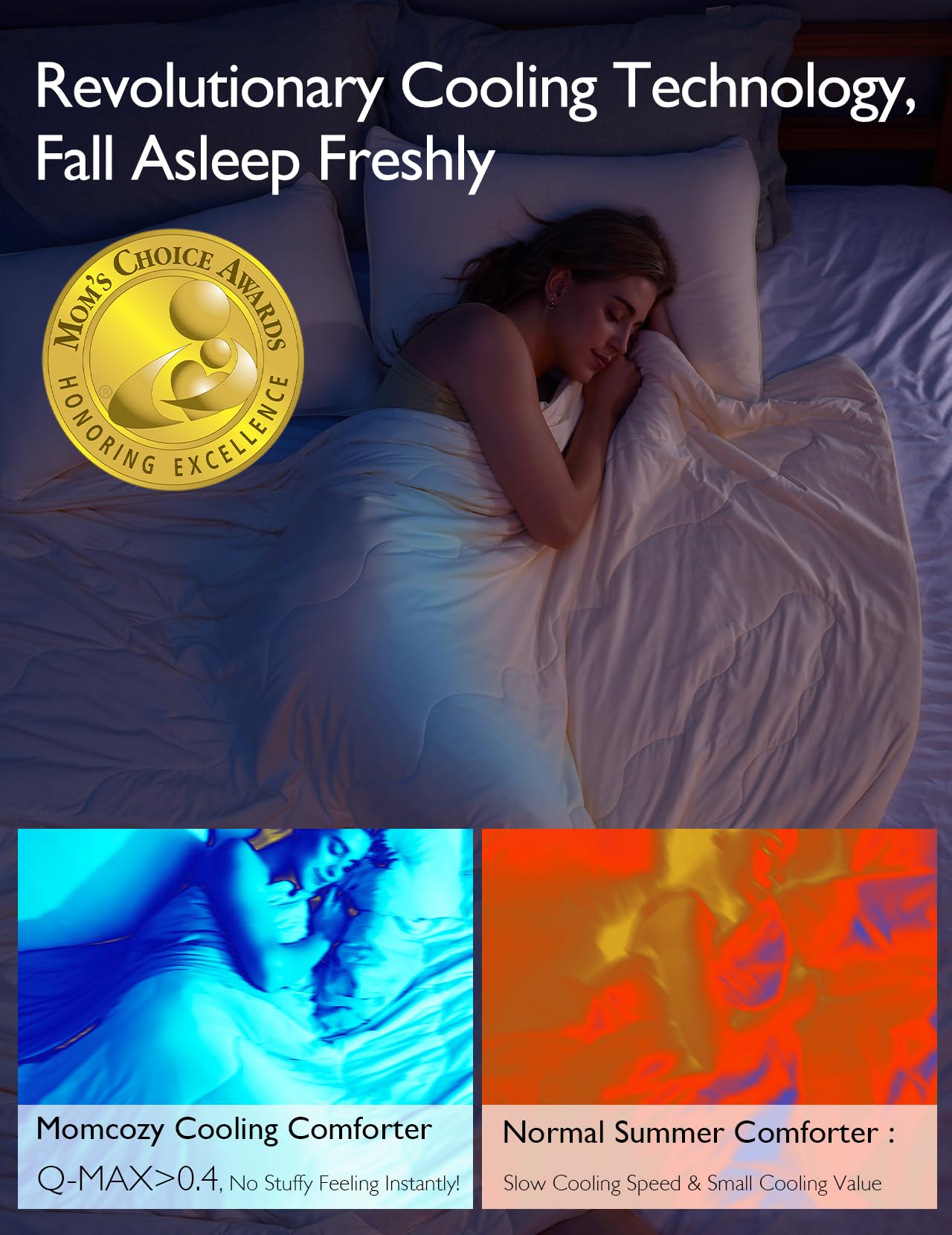 Life CoolMurm Cooling Comforter for Hot Sleepers
