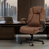 450 LBS Big and Tall Office Chair with Flip-Up Armrests