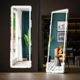 Full Length LED Mirror 64x21 with Adjustable Lighting