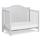 Meadow 4-in-1 Convertible Crib in Cloud Grey, Greenguard Gold Certified