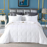 Summer Down Blanket King Size, Extra Lightweight Comforter/Duvet Insert for Hot Sleeper