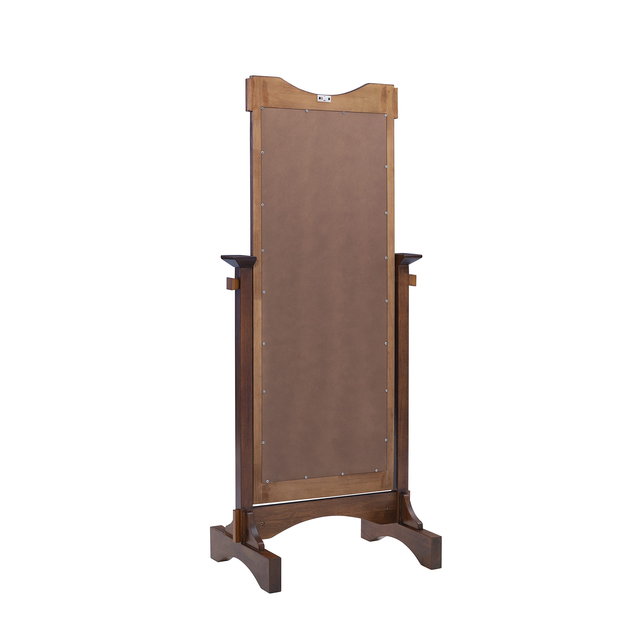 Mission Oak Cheval Mirror with Adjustable Tilt
