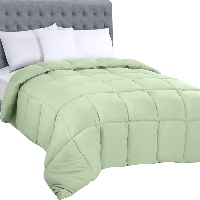 Bedding Comforter – All Season Comforter King Size – White Comforter King
