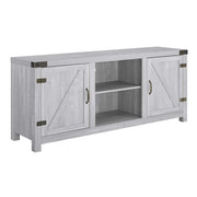 Furnishings Tucker 58 Inch TV Stand in Stone Grey