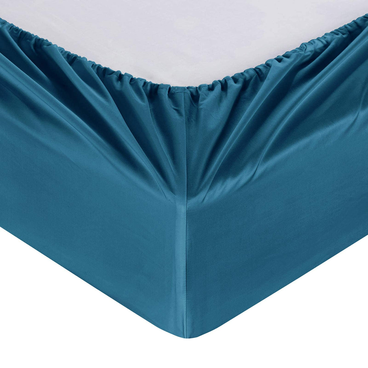 100% Supima Cotton Sheets 600 Thread Count,Bed Sheet Set King Sheets 4 Pieces,