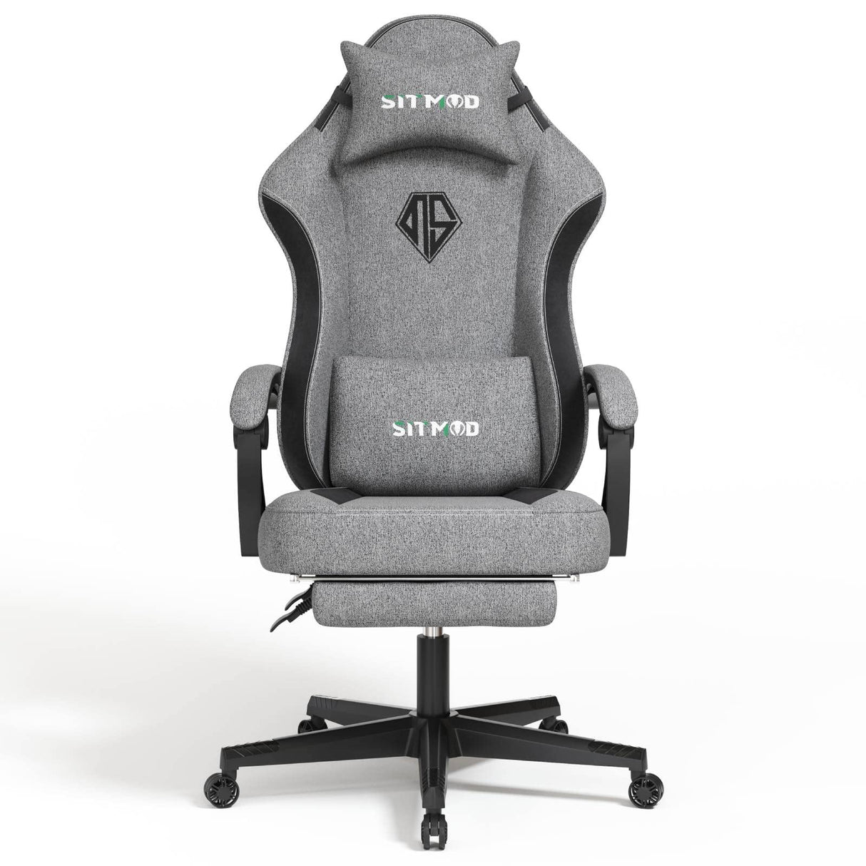 Gaming Chairs for Adults with Footrest-Computer Ergonomic Video Game