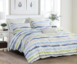 Comforter King Size, 600 Thread Count Cotton White Printed