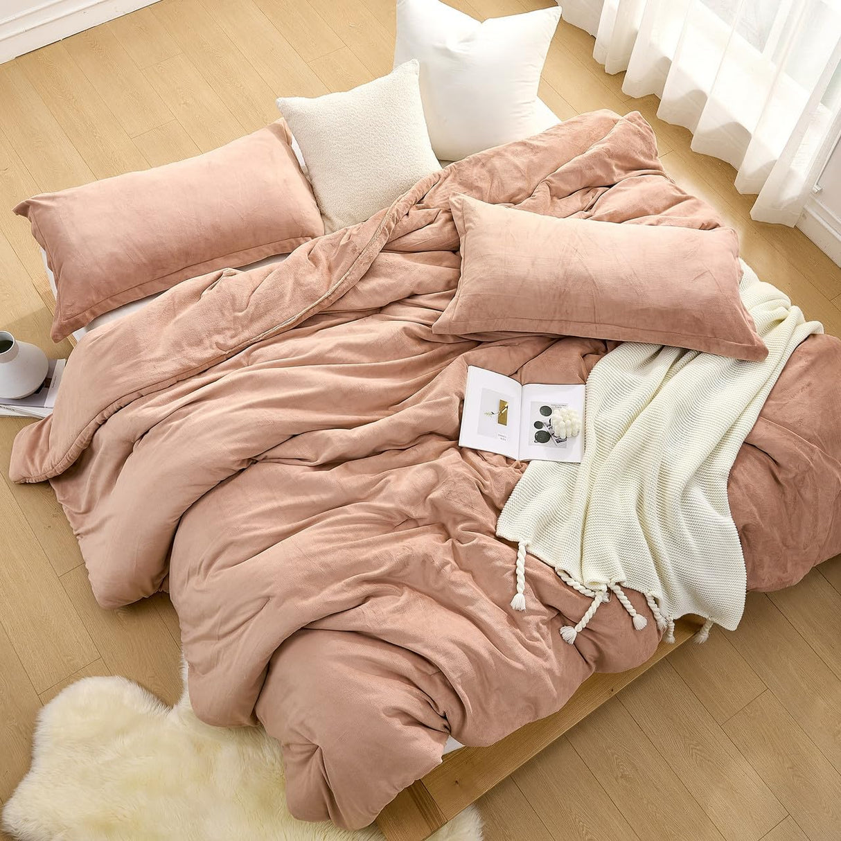 Softer Than Soft - Coma Inducer® Oversized King Comforter Set - Cork