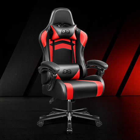 Ergonomic Gaming Chair, High-Back Computer Gamer Chair, Height Adjustable Game