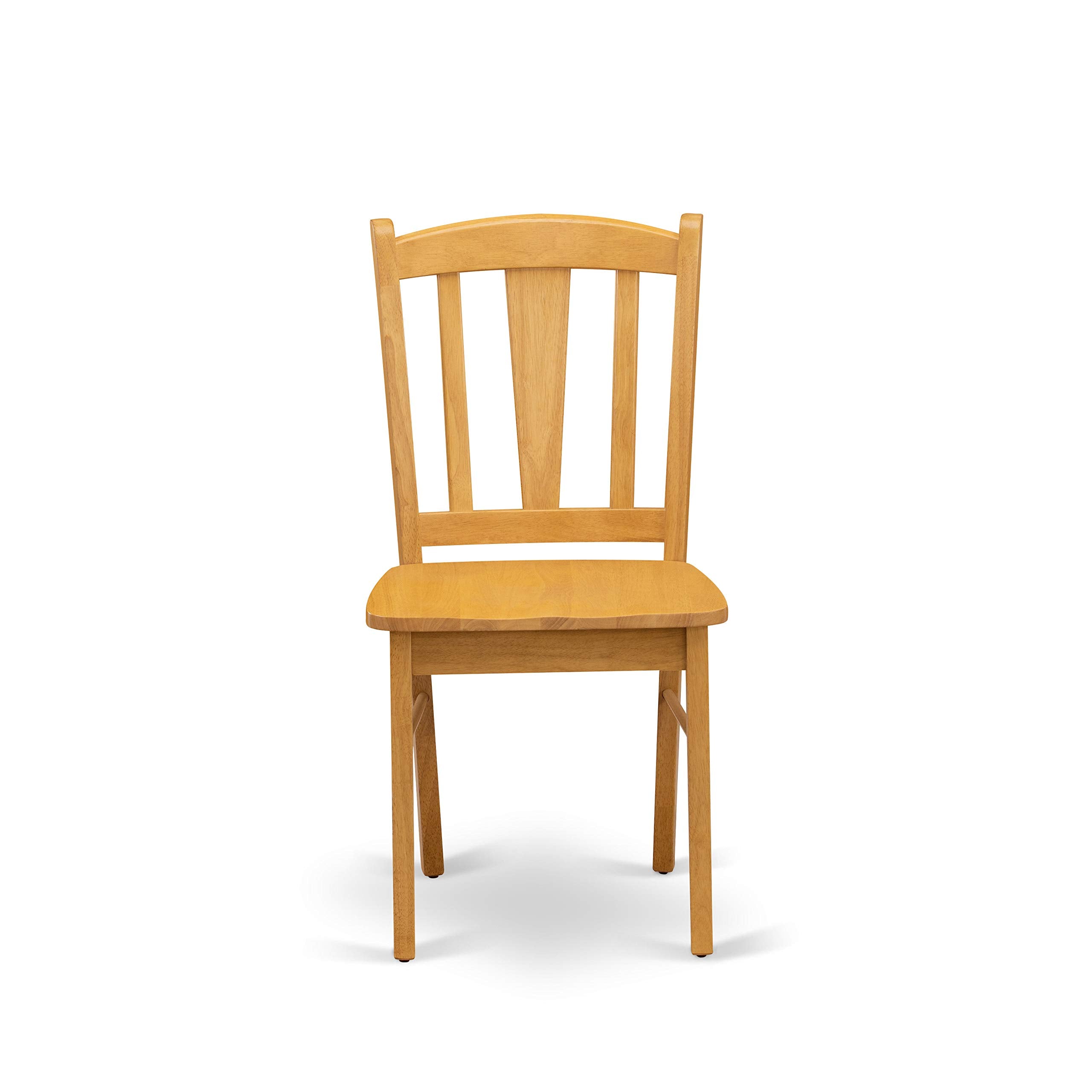 Oxford 5 Piece Modern Set Includes a Square Wooden Table and 4 Kitchen Dining Chairs,