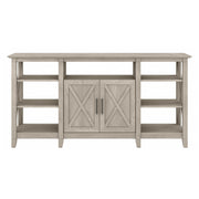 West Tall Stand for 65 Inch TV, Farmhouse Entertainment Center with Storage
