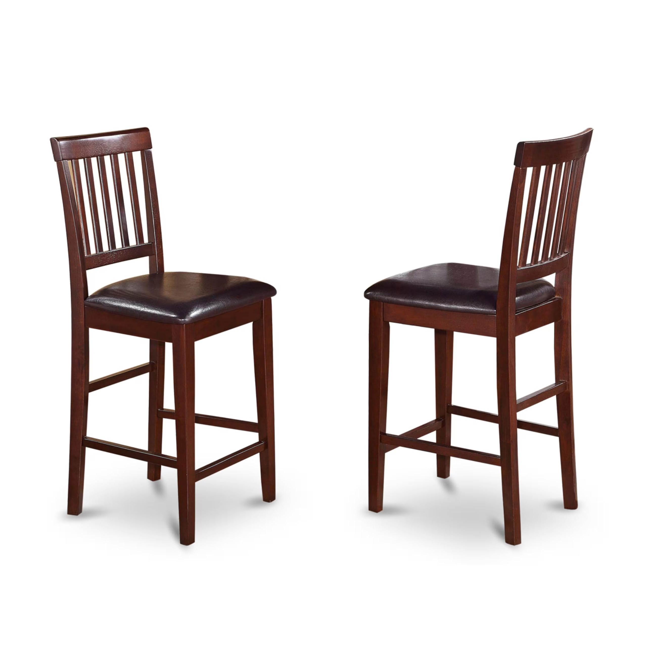 DUVN7H-MAH-LC 7 Piece Counter Height Dining Table Set Consist of a Rectangle Wooden