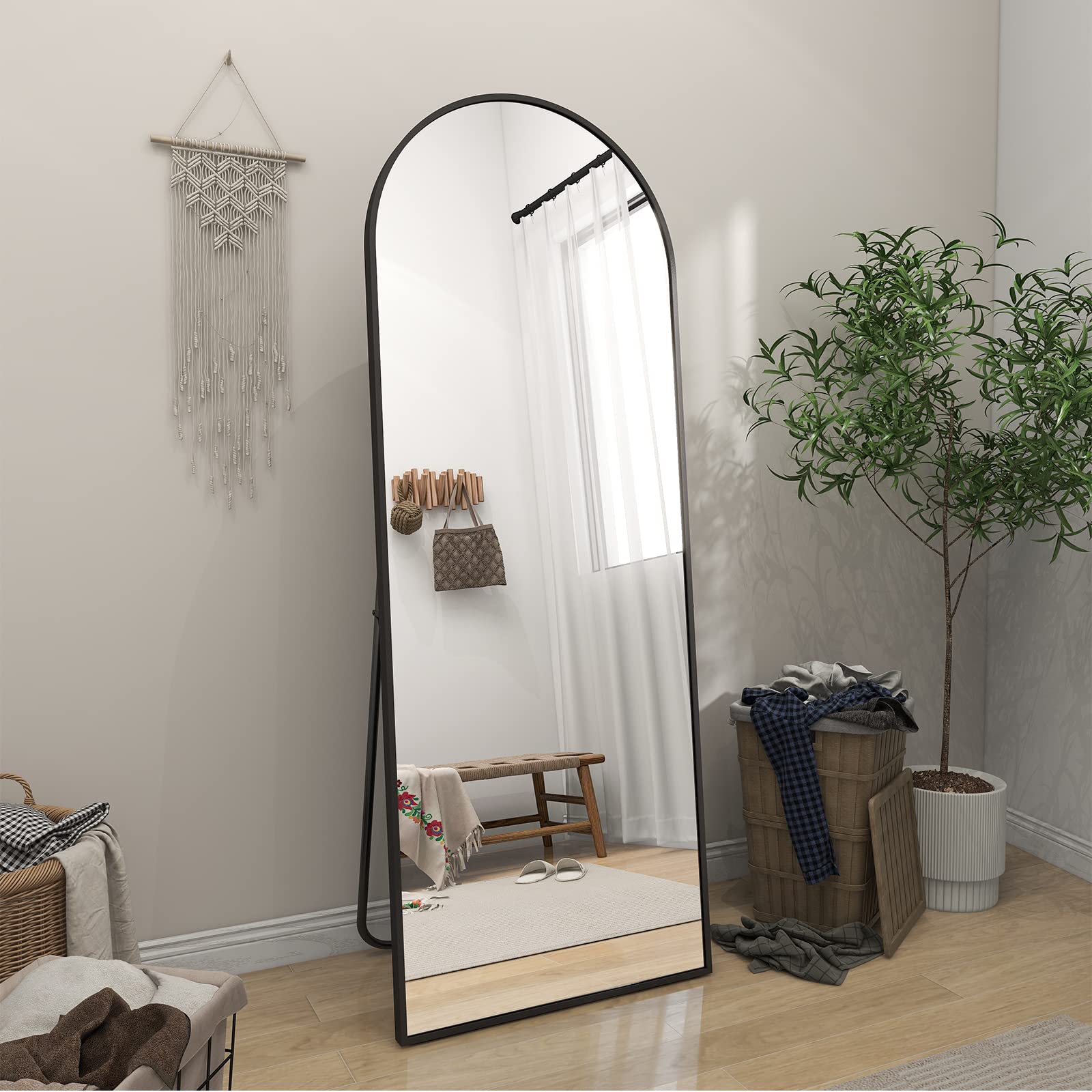 Arch Floor Mirror, Full Length Mirror Wall Mirror